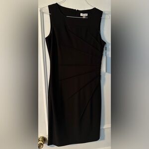 NWT Calvin Klein black dress size 10